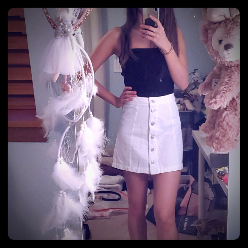 Sans souci denim skirt